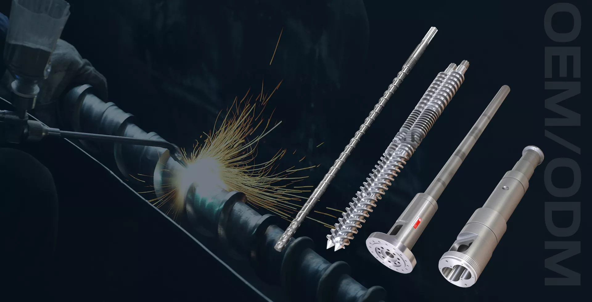 Konik Çift Vidalı Namlu Fabrikası
